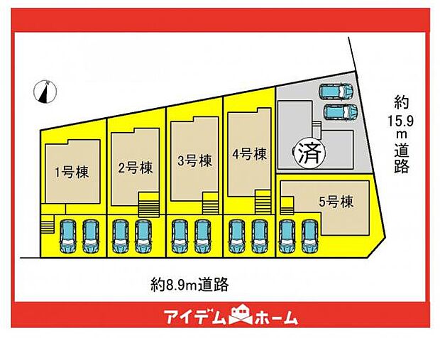 本物件は4号棟です♪