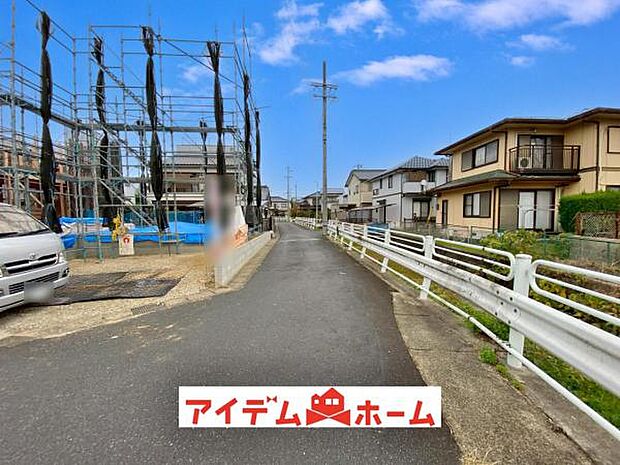 東側道路(2025年11月)撮影