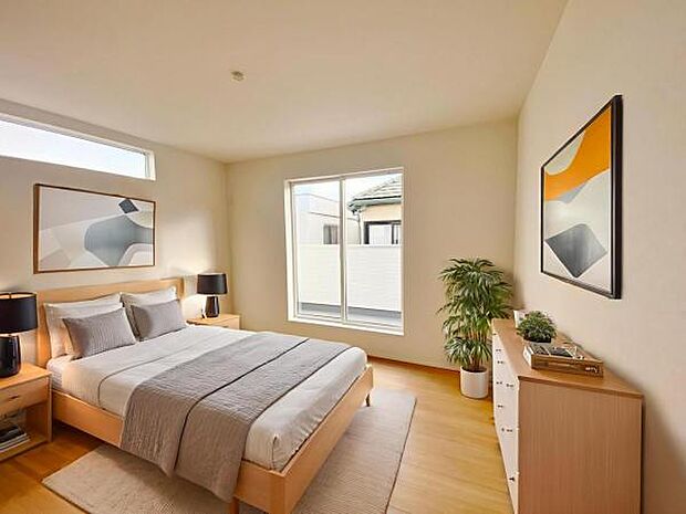 内観（2025年11月）撮影 ※本画像はCGで作成しており、実際に家具は置かれておりません。