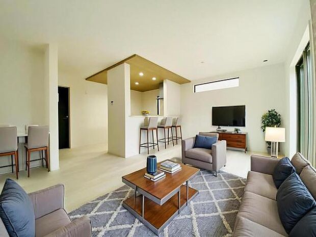 4号棟（2025年11月）撮影 ※本画像はCGで作成しており、実際に家具は置かれておりません。