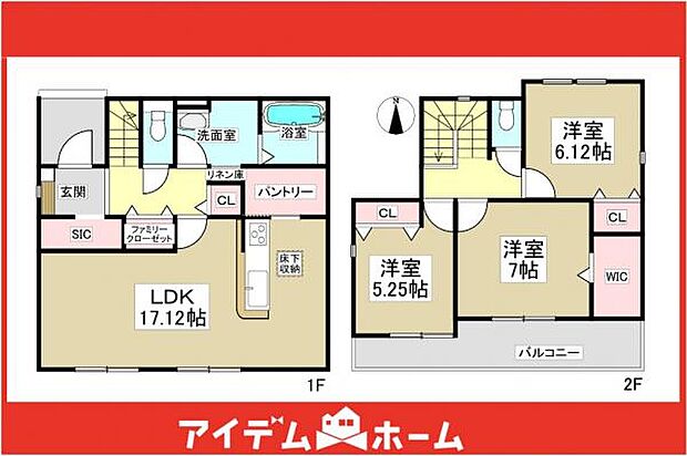 ☆1号棟間取図☆