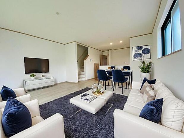 C号棟（2025年12月）撮影 ※本画像はCGで作成しており、実際に家具は置かれておりません。