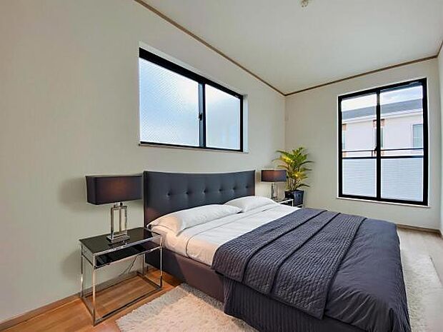 C号棟(2025年12月)撮影 ※本画像はCGで作成しており、実際に家具は置かれておりません。