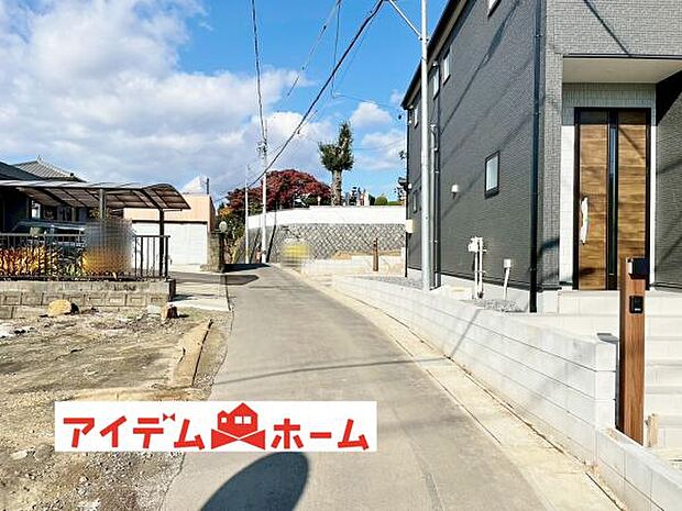 西側道路(2025年11月)撮影