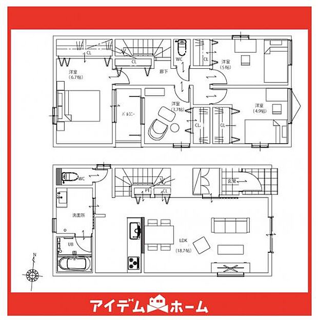 ☆3号棟間取図☆