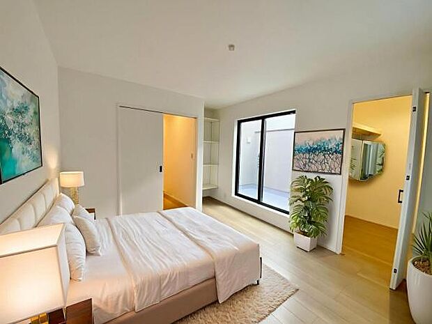 1号棟(2026年1月)撮影 ※本画像はCGで作成しており、実際に家具は置かれておりません。