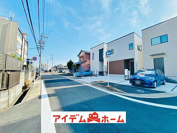 前面道路（2025年12月）撮影