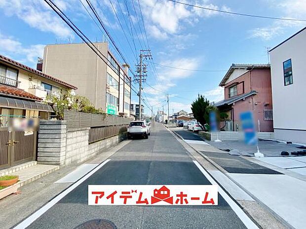 前面道路（2025年12月）撮影