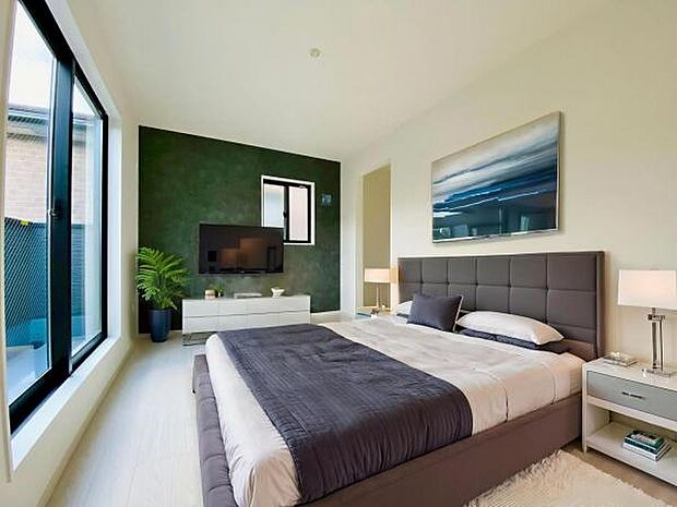 内観（2025年12月）撮影 ※本画像はCGで作成しており、実際に家具は置かれておりません。