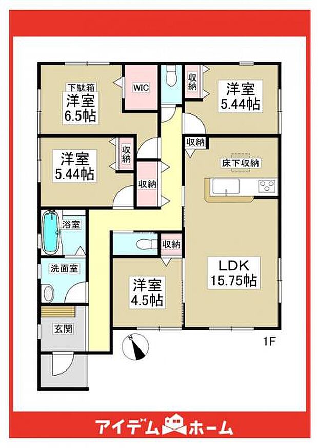 ☆1号棟間取図☆