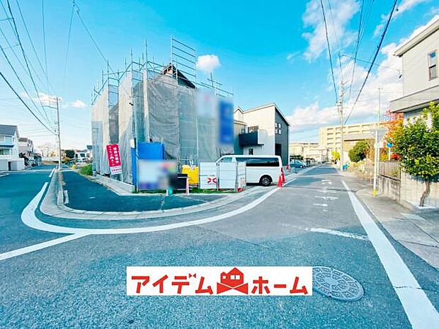 東側道路（2025年11月）撮影