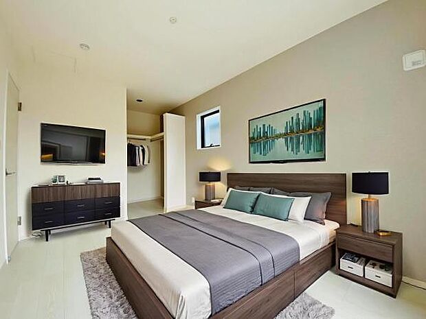 1号棟（2025年9月）撮影 ※本画像はCGで作成しており、実際に家具は置かれておりません。