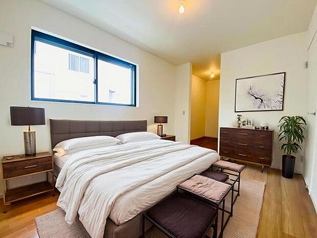 内観(2025年10月)撮影 ※本画像はCGで作成しており、実際に家具は置かれておりません。