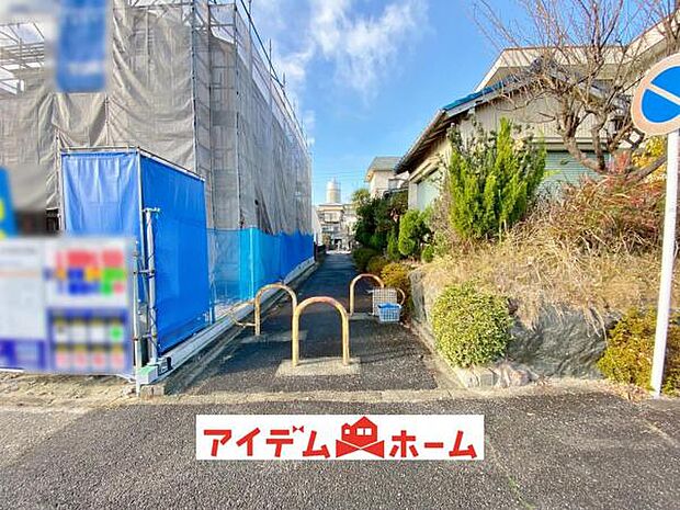 東側道路(2025年12月)撮影