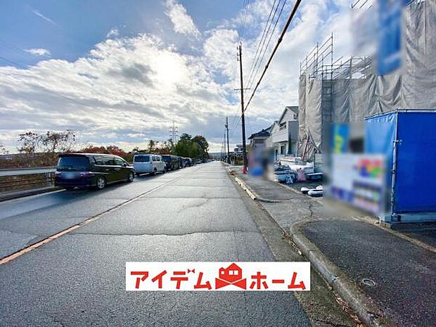 前面道路(2025年12月)撮影