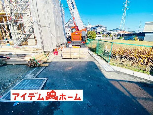 前面道路（2025年11月）撮影