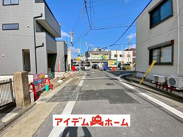 前面道路（2026年1月）撮影