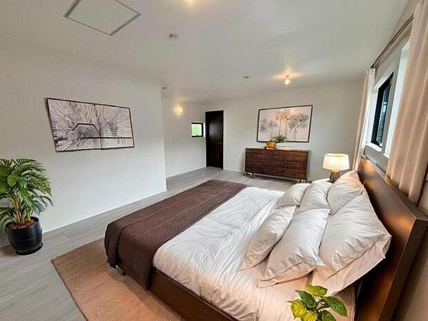 ☆C号棟内観☆ ※本画像はCGで作成しており、実際に家具は置かれておりません。