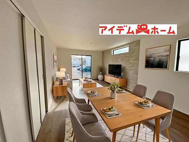 4号棟(2026年1月)撮影 ※本画像はCGで作成しており、実際に家具は置かれておりません。