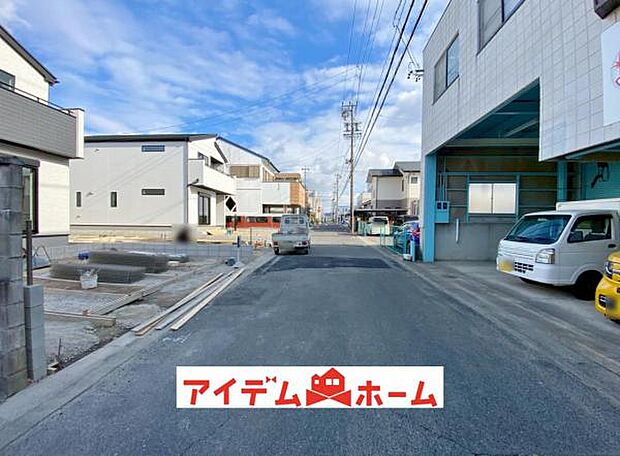 前面道路（2026年1月）撮影