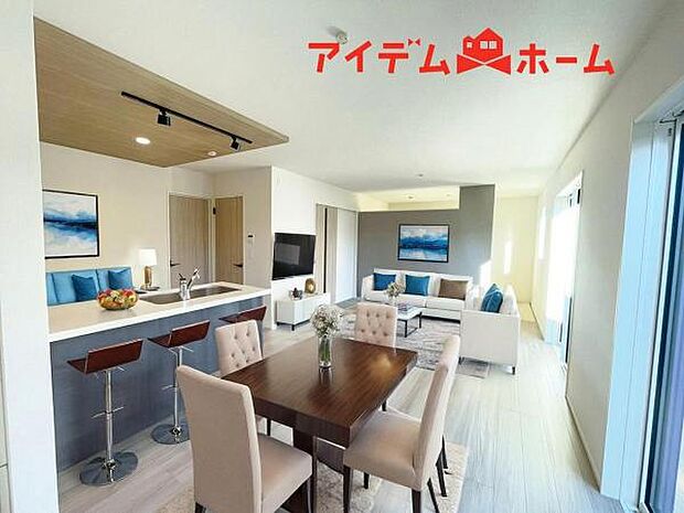 1号棟(2025年12月)撮影 ※本画像はCGで作成しており、実際に家具は置かれておりません。