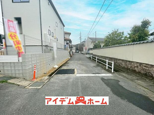 西側道路(2026年5月)撮影