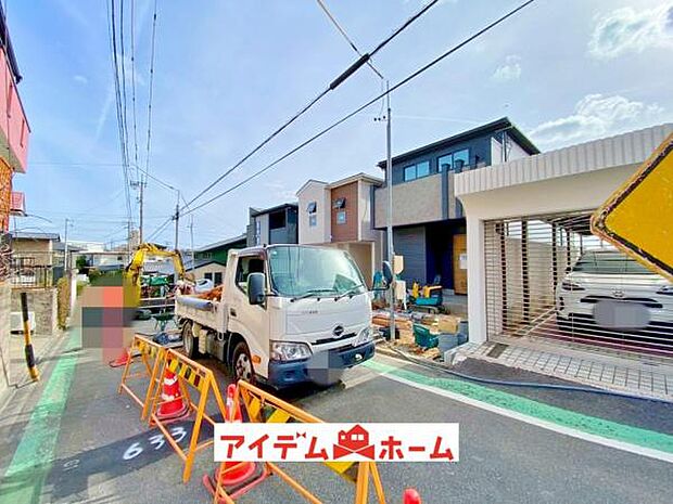 前面道路（2026年1月）撮影