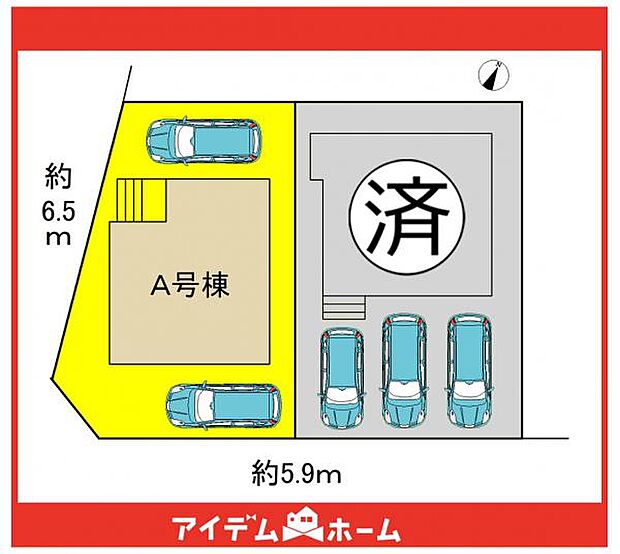 本物件はA号棟です♪