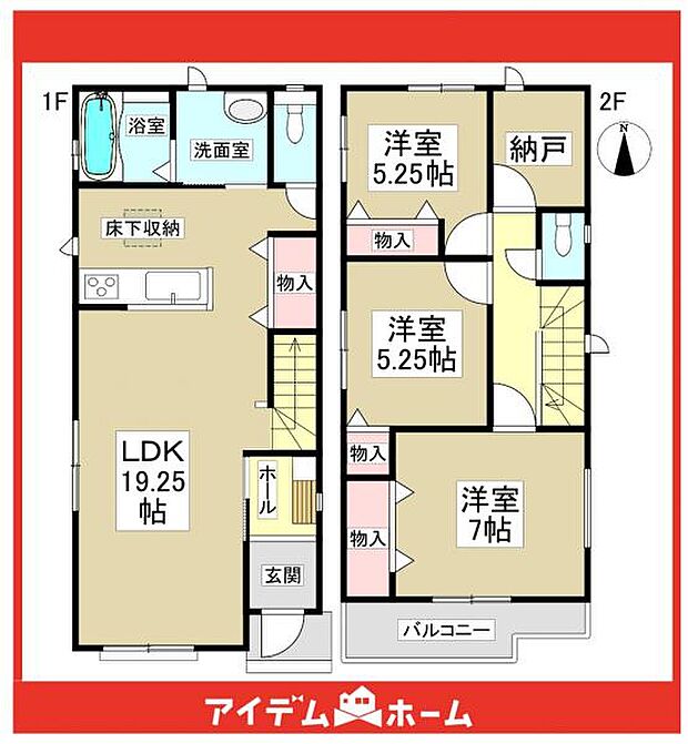 ☆D号棟間取図☆