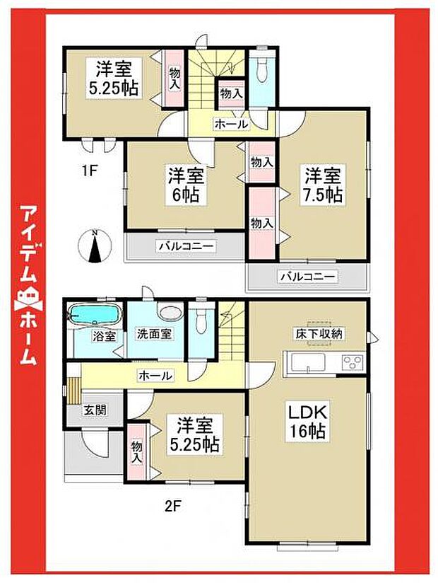 ☆B号棟間取図☆