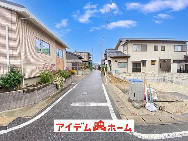 東側道路（2025年10月）撮影