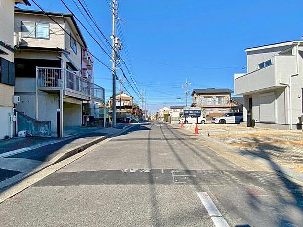 前面道路（2026年1月）撮影