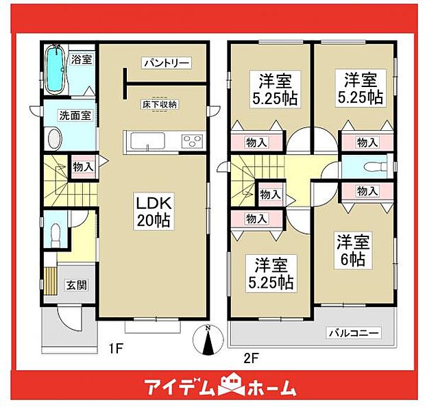 ☆A号棟間取図☆