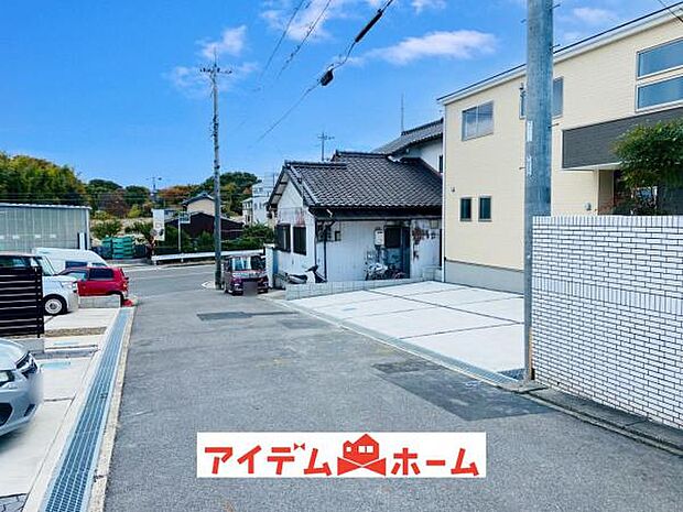 前面道路（2025年12月）撮影