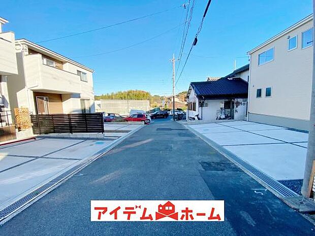 前面道路（2025年12月）撮影