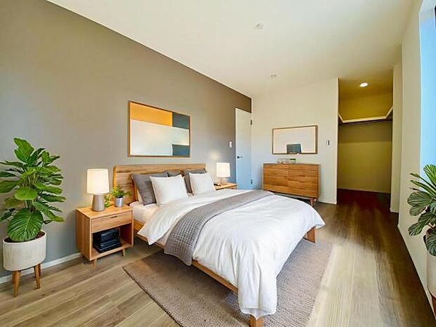 内観（2025年12月）撮影 ※本画像はCGで作成しており、実際に家具は置かれておりません。 