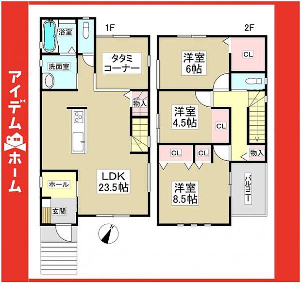 ☆2号棟間取図☆