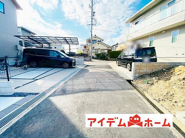 東側道路(2025年12月)撮影