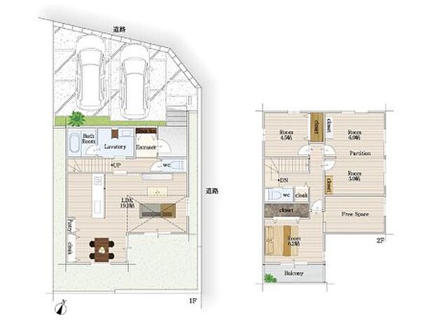 ☆2号棟間取図☆