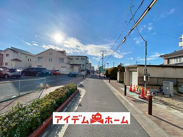 前面道路（2026年1月）撮影