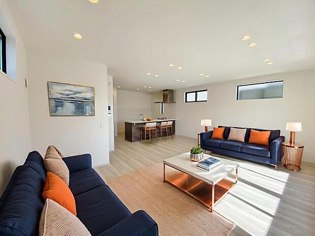 2号棟（2026年2月）撮影 ※本画像はCGで作成しており、実際に家具は置かれておりません。 