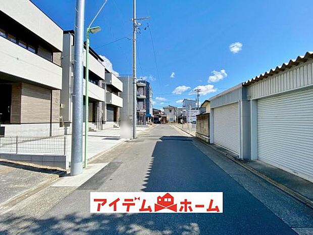 前面道路（2026年2月）撮影