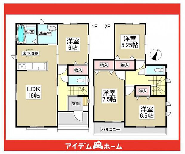 ☆B号棟間取図☆