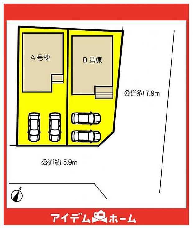 本物件はB号棟です♪