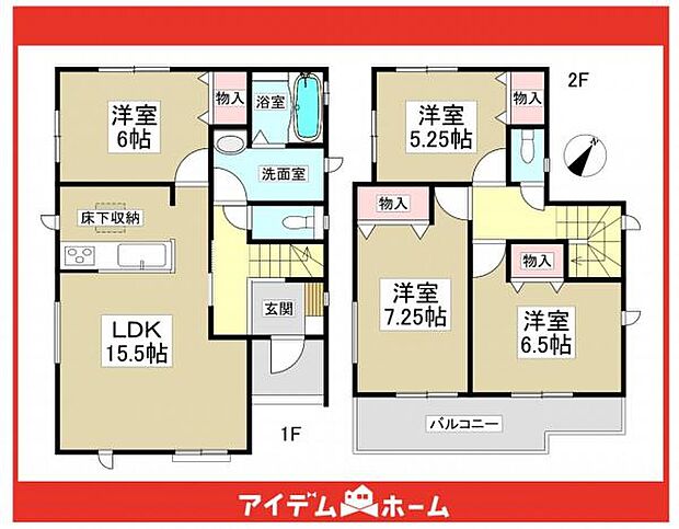 ☆A号棟間取図☆