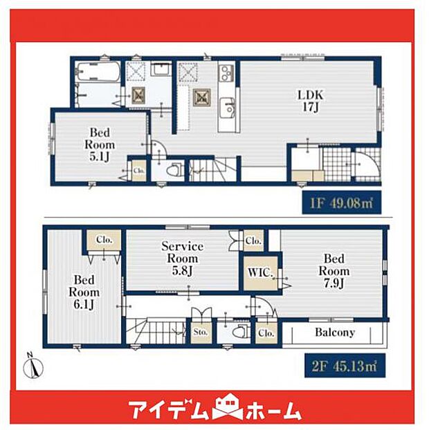 ☆1号棟間取図☆