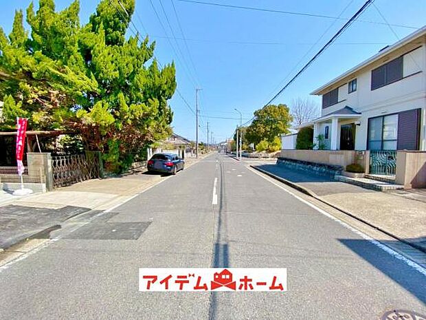 前面道路（2026年3月）撮影