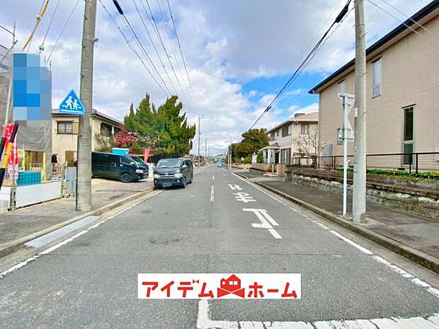 前面道路（2026年1月）撮影