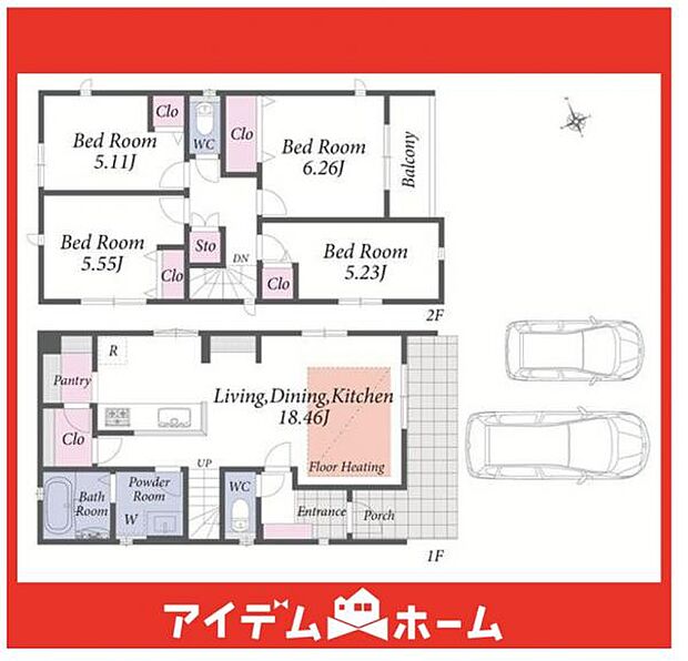 ☆1号棟間取図☆