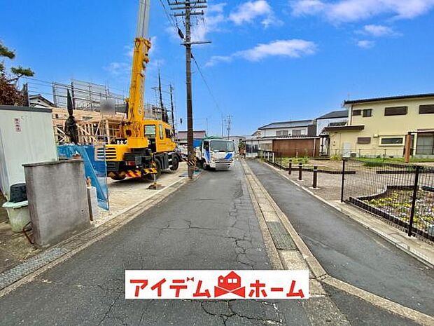 前面道路（2025年11月）撮影